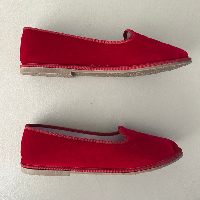 LE REGINE DEL FORTE Samt Loafers