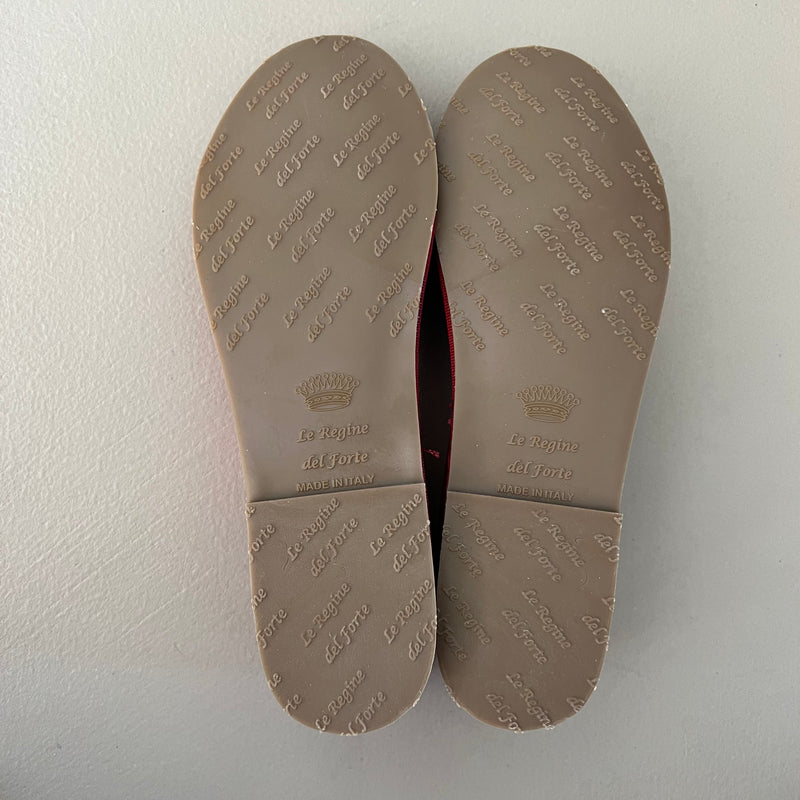 LE REGINE DEL FORTE Samt Loafers