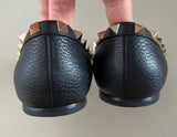 VALENTINO GARAVANI Rockstud Leder Ballerina
