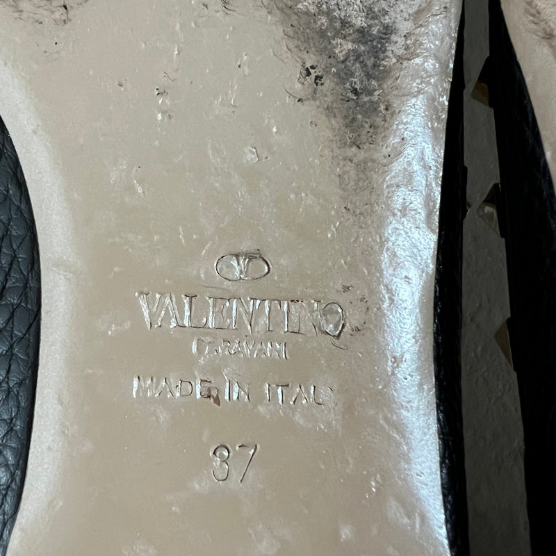 VALENTINO GARAVANI Rockstud Leder Ballerina