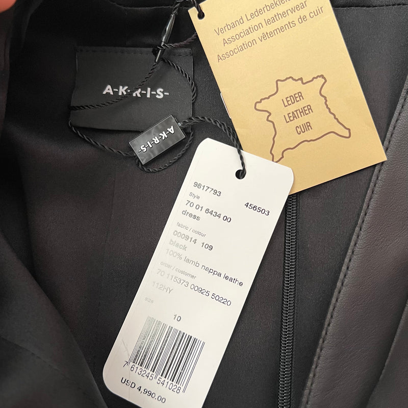 neues AKRIS Lederkleid