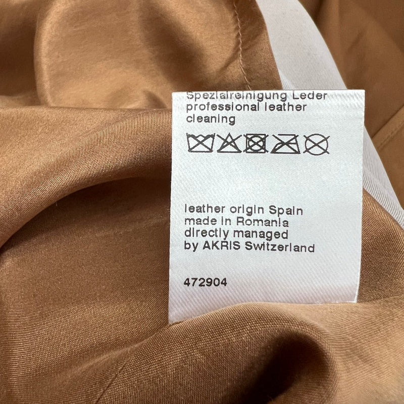 neues AKRIS Veloursleder Kleid