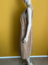 neues AKRIS Veloursleder Kleid