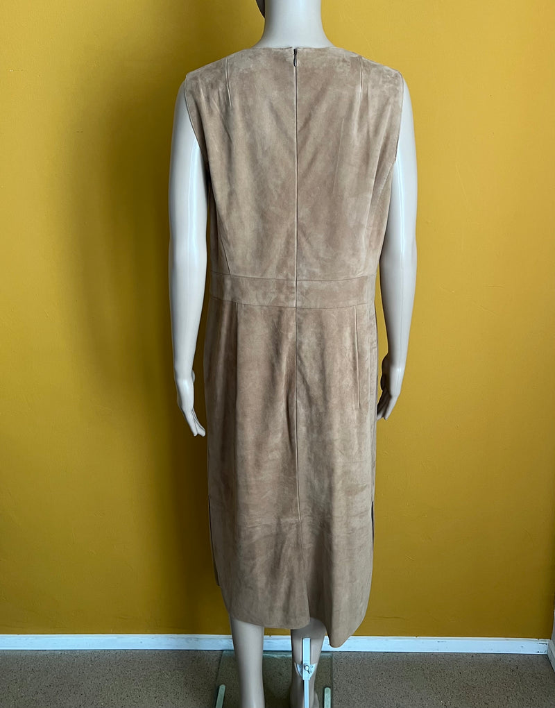 neues AKRIS Veloursleder Kleid