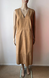 neues AKRIS Veloursleder Kleid