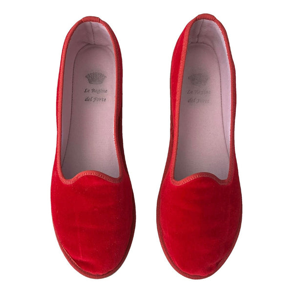 LE REGINE DEL FORTE Samt Loafers