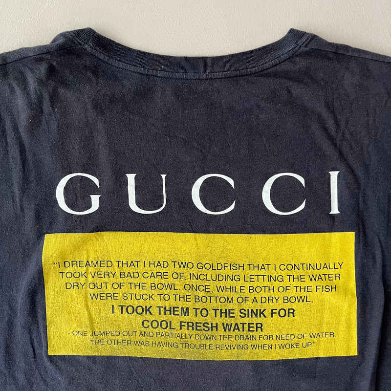 Gucci goldfish shirt sales