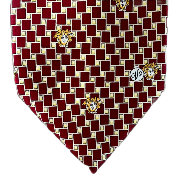 VERSACE Vintage Seidenkrawatte