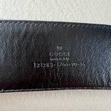 GUCCI Vintage Bamboo Buckle Gürtel