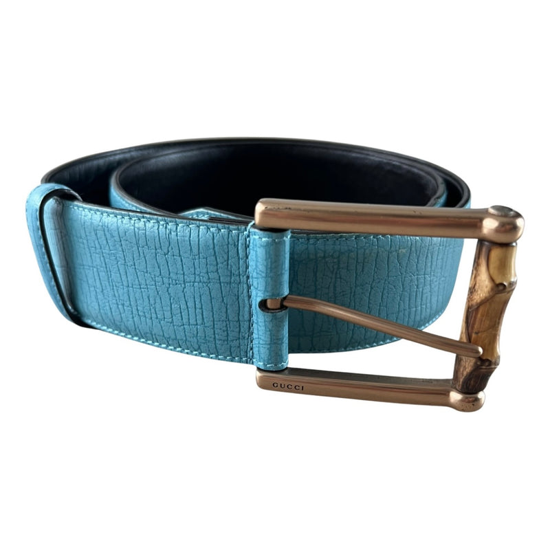 GUCCI Vintage Bamboo Buckle Gürtel