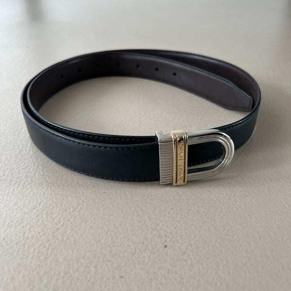 Ledergürtel mit MONTBLANC Schnalle