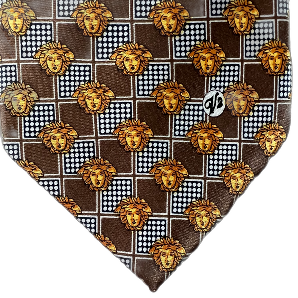 VERSACE Vintage Seidenkrawatte