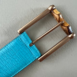 GUCCI Vintage Bamboo Buckle Gürtel