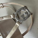 GUCCI „GG Interlocking“ Vintage Sandalen