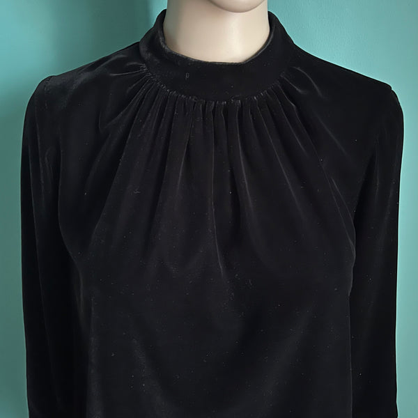 CLAUDIE PIERLOT Samtbluse