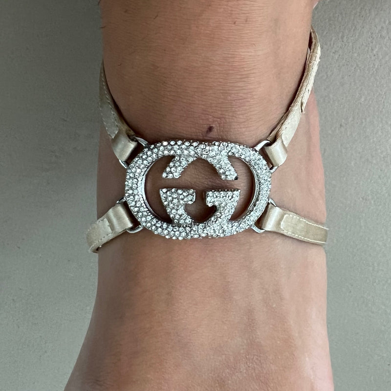 GUCCI „GG Interlocking“ Vintage Sandalen