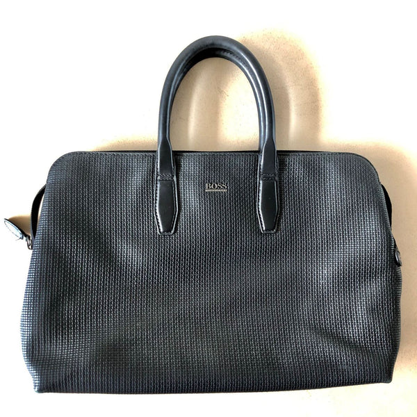 schwarze HUGO BOSS Laptop Tasche