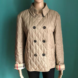 beige BURBERRY Steppjacke