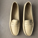 helle Vintage TOD’S Loafers aus Leder