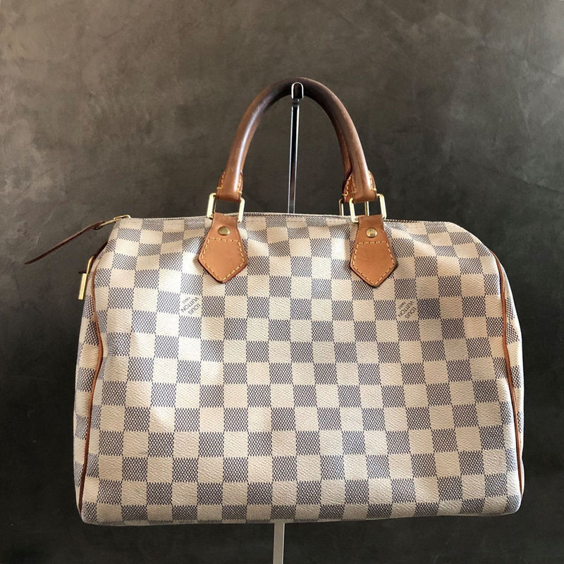 Louis Vuitton Speedy 30 Damier Azur