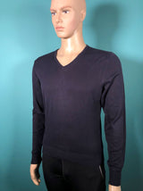 PELIKAMO V-Pullover aus Baumwolle