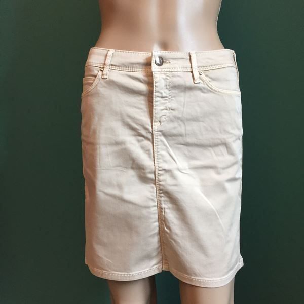 beiger Jupe von TOMMY HILFIGER
