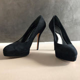 schwarze Plateau Pumps von GUCCI