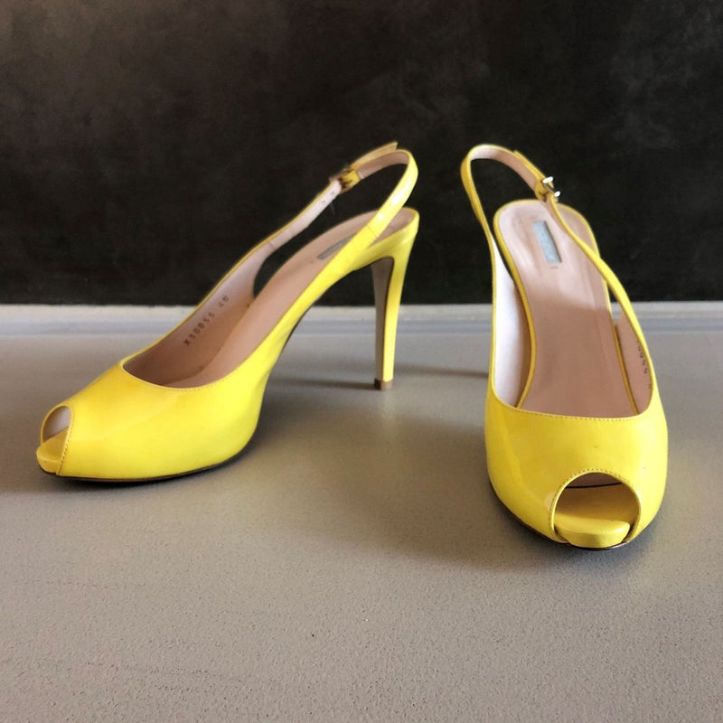 GIORGIO ARMANI Sling-Pumps Peeptoes