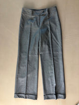 hellgraue Wollstoff-Hose von COLOMBO