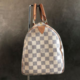 LOUIS VUITTON Speedy 30 Damier Azur
