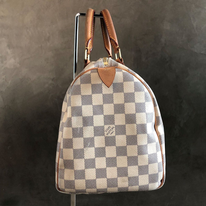 LOUIS VUITTON Speedy 30 Damier Azur