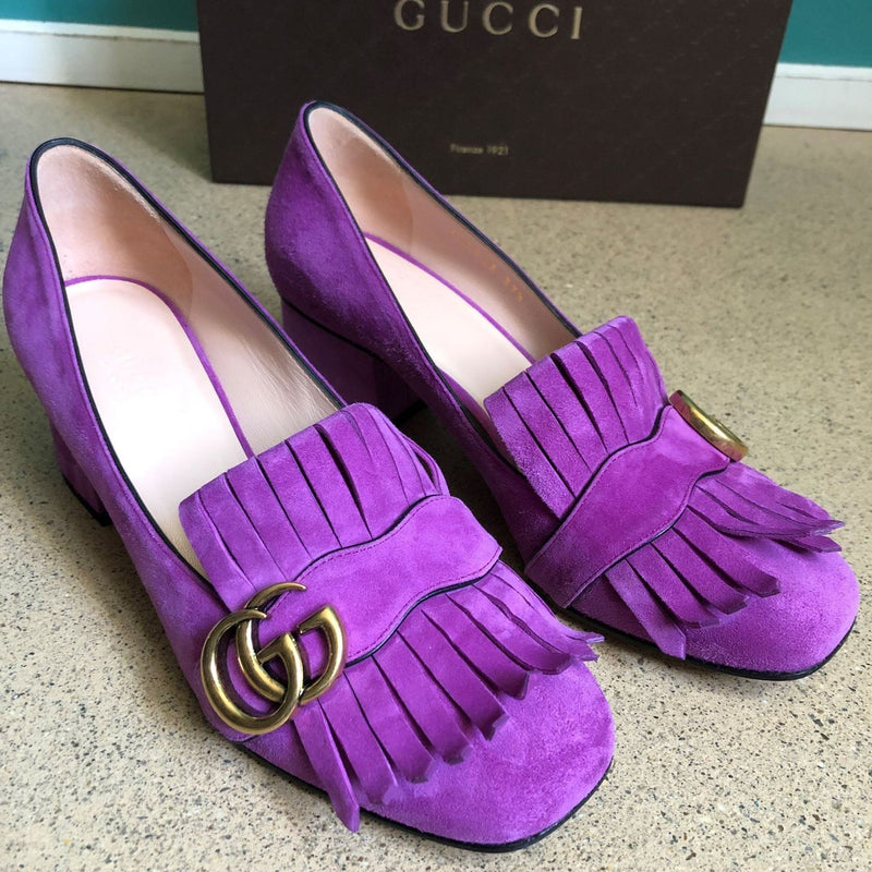 neue GUCCI Marmont GG Pumps