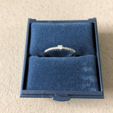 Fingerring aus 750 / 18 Karat Weissgold