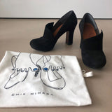 CHIE MIHARA Velours Leder Pumps