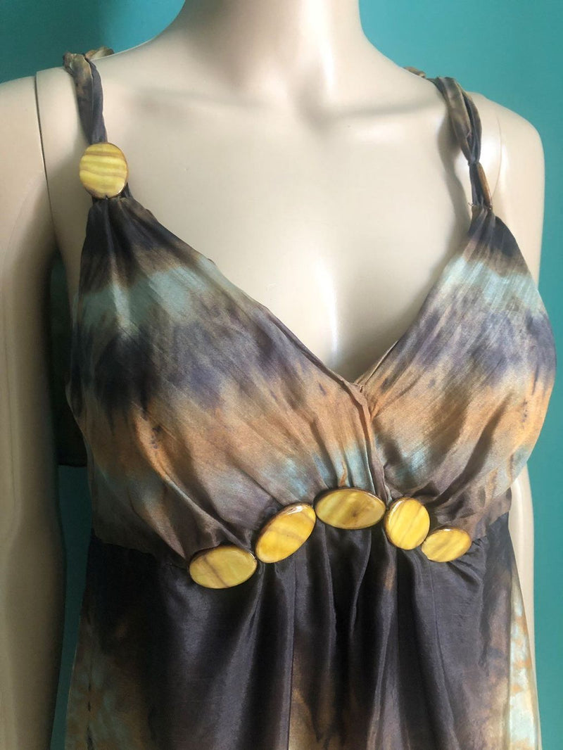 ANA ALCAZAR Seiden Kleid