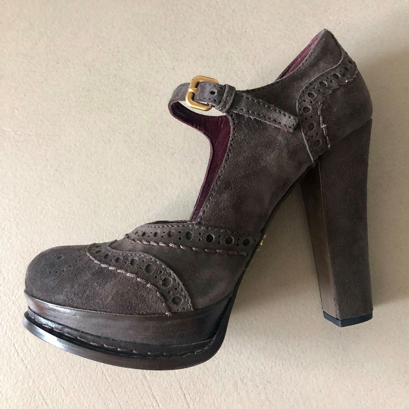 ungetragene PRADA Plateau High Heels