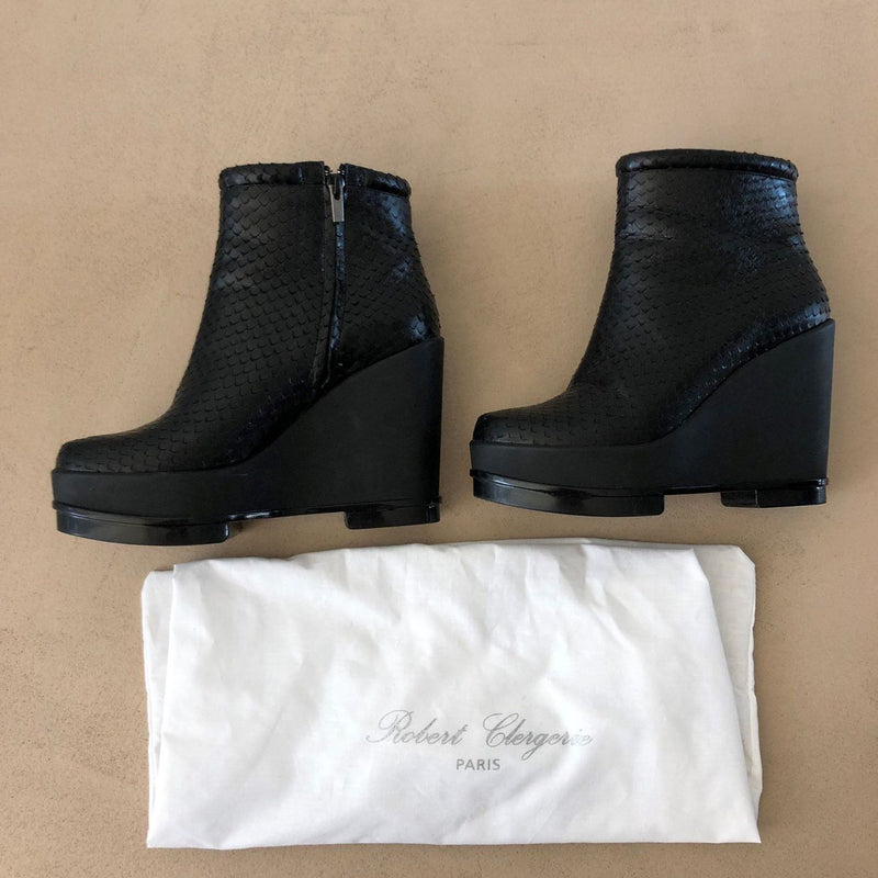 ungetragene ROBERT CLERGERIE Stiefeletten