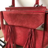 BARBARA BUI Veloursleder Tasche