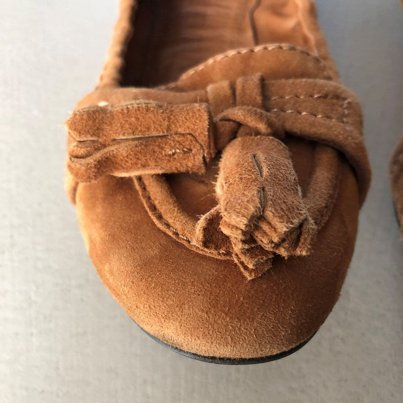 BURBERRY Leder Ballerinas