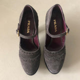 ungetragene PRADA Plateau High Heels