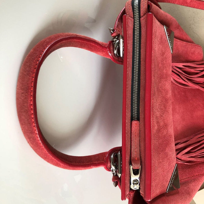 BARBARA BUI Veloursleder Tasche