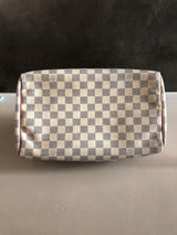 LOUIS VUITTON Speedy 30 Damier Azur