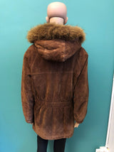 Vintage Veloursleder Jacke