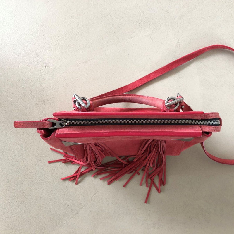 BARBARA BUI Veloursleder Tasche