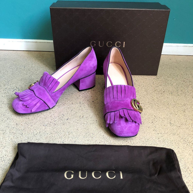 neue GUCCI Marmont GG Pumps