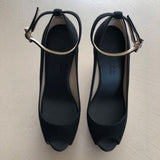neue JIMMY CHOO Peep Toes Kork Wedges