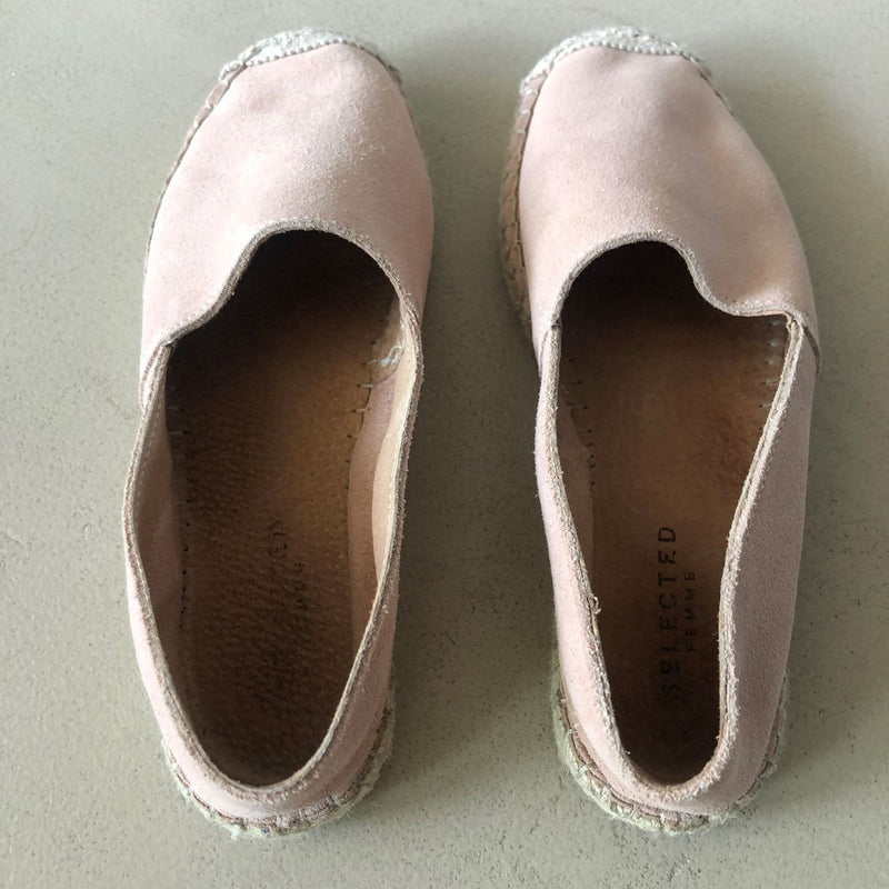 SELECTED FEMME Veloursleder Espadrilles