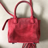 BARBARA BUI Veloursleder Tasche