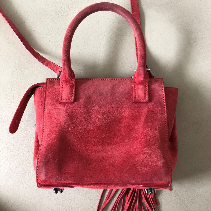 BARBARA BUI Veloursleder Tasche
