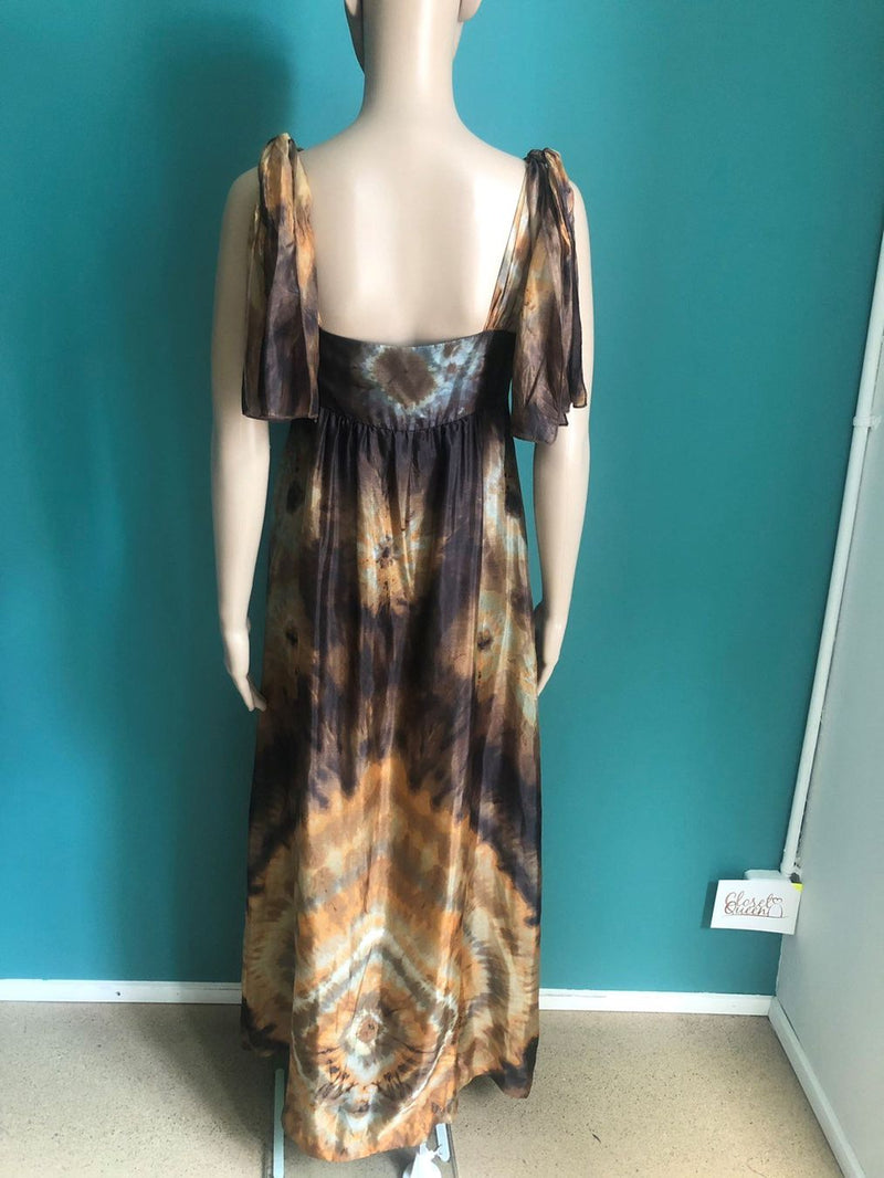 ANA ALCAZAR Seiden Kleid